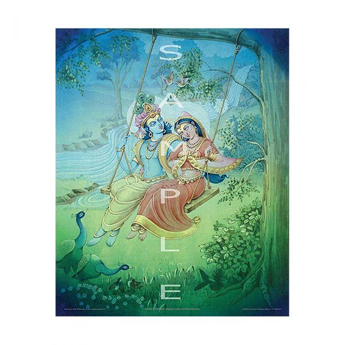 Weltevrede Radha Krishna poster 16 x 20