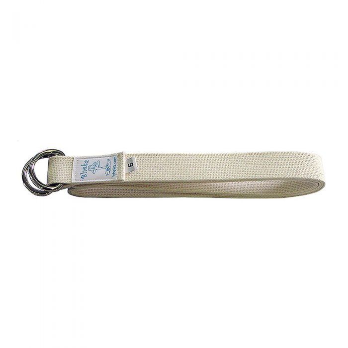 1 in Cotton Yoga Strap D-ring 6 ft