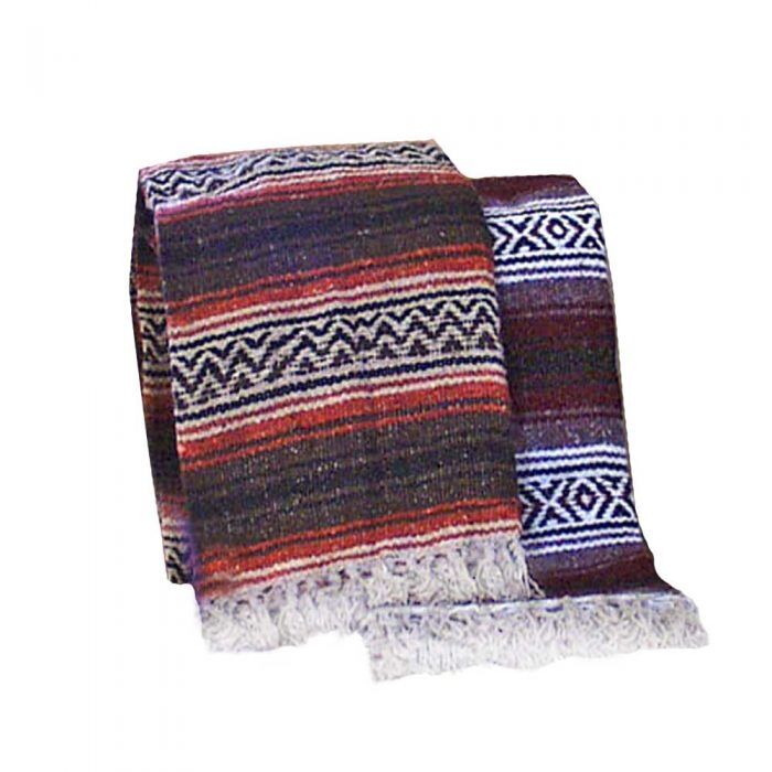 Trad Midwt Mexican Yoga Blanket