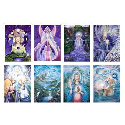 Triple Goddess Card