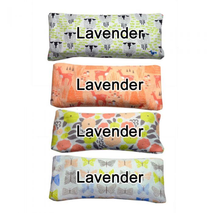 Organic Cotton Flannel Eyepillow Two Piece Lavender