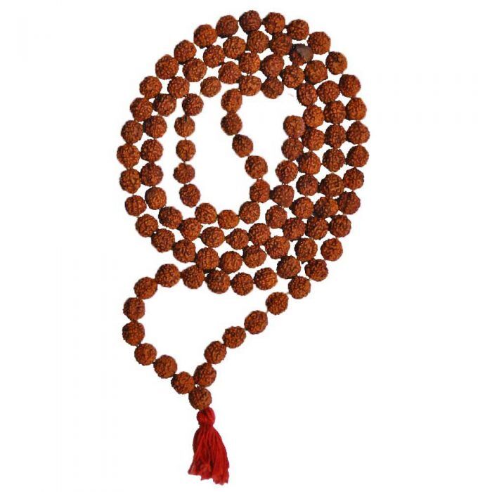 7mm Rudraksha Japa Mala