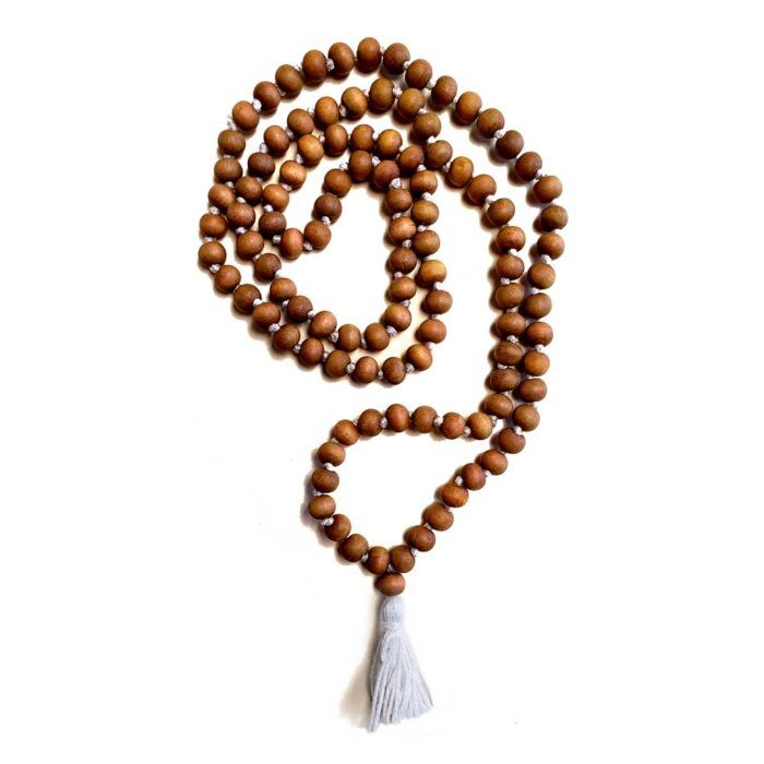 Sandalwood Beaded Japa Mala